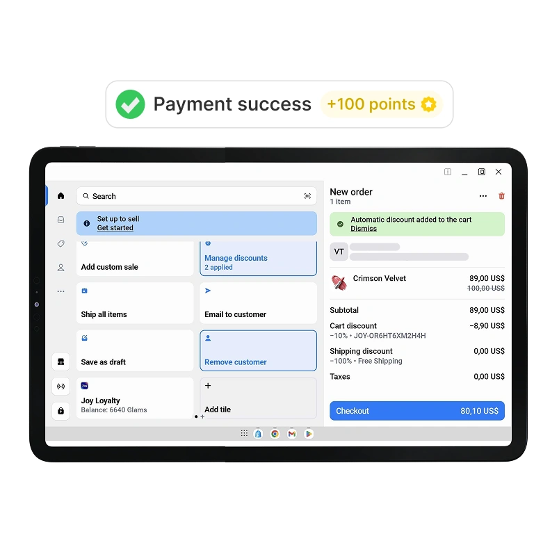 Native POS empowers seamless loyalty experience